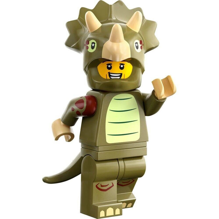 LEGO Minifiguren Serie 25 Triceratops Kostuum 71045 (Bagged)