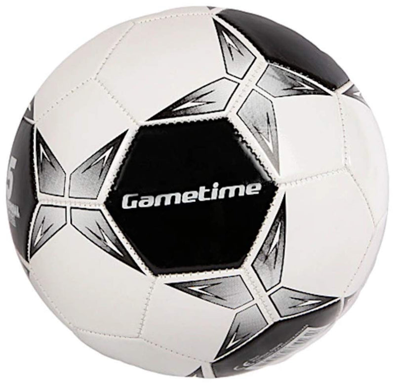 Gametime Voetbal Synthetisch Leer Wit Maat 5 260-280gr