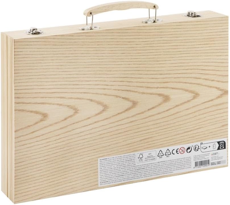 Grafix Wooden Color Case 86-piece