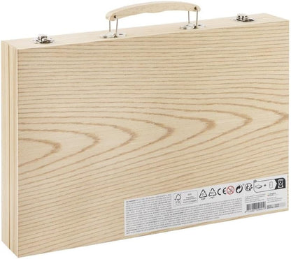 Grafix Wooden Color Case 86-piece