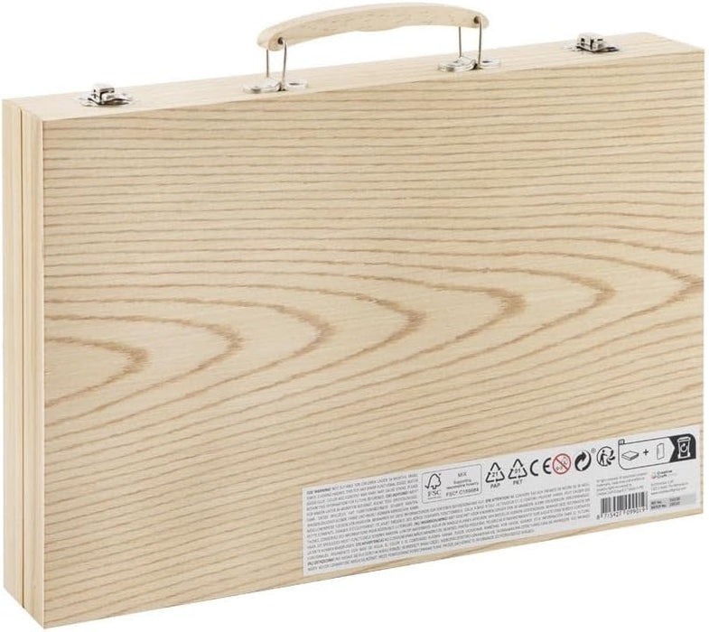 Grafix Wooden Color Case 86-piece