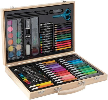 Grafix Wooden Color Case 86-piece