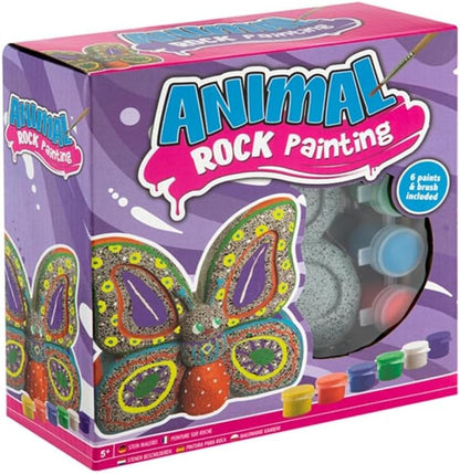 Grafix Rock Painting Stone Set Butterfly