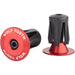 Wolf Tooth Alloy Bar End Plugs Red One Size