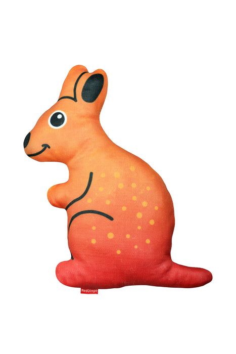 Red Dingo DURABLES - Kath the Kangaroo - Ultra-Durable Soft Toys for Dogs
