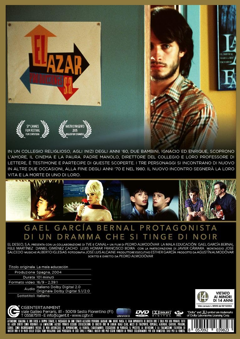 Mala Educacion (La) - (Italian Import)