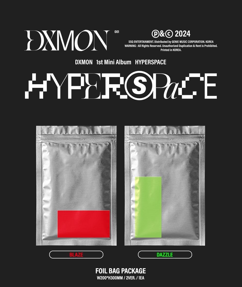 Hyperspace - Random Cover - incl. 68pg Photobook, 2 Photocards, Photocard Mini Holder, Postcard, Message Card + Folding Poster