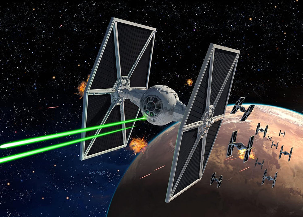 Revell 06782 Star Wars: The Mandalorian Outland TIE Fighter™ (3 Possible Build Configurations) 1:65 Scale Unbuilt/Unpainted Plastic Model Kit