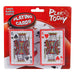 playing cards Vegas Style 9,5 x 6 cm cardboard 2 sets