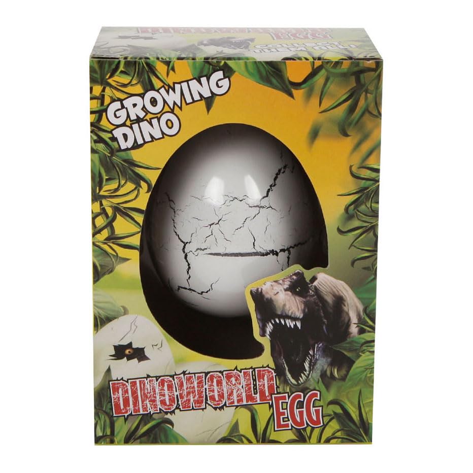 Ei met groeiende dinosaurus (12/displ