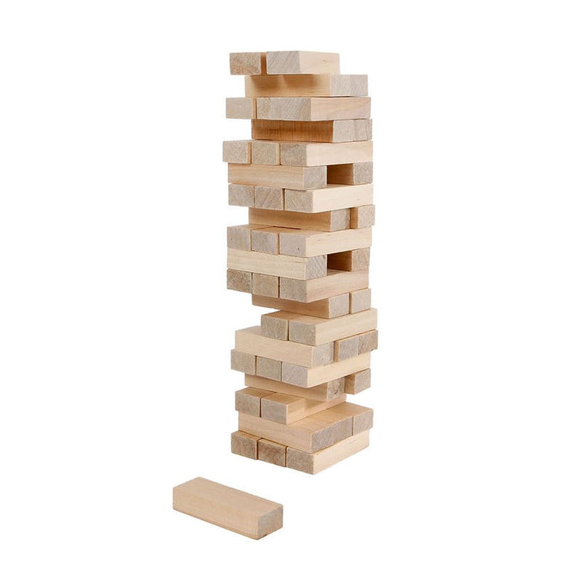 `Wackelturm Aus Holz, 48 Teile.Hs900`