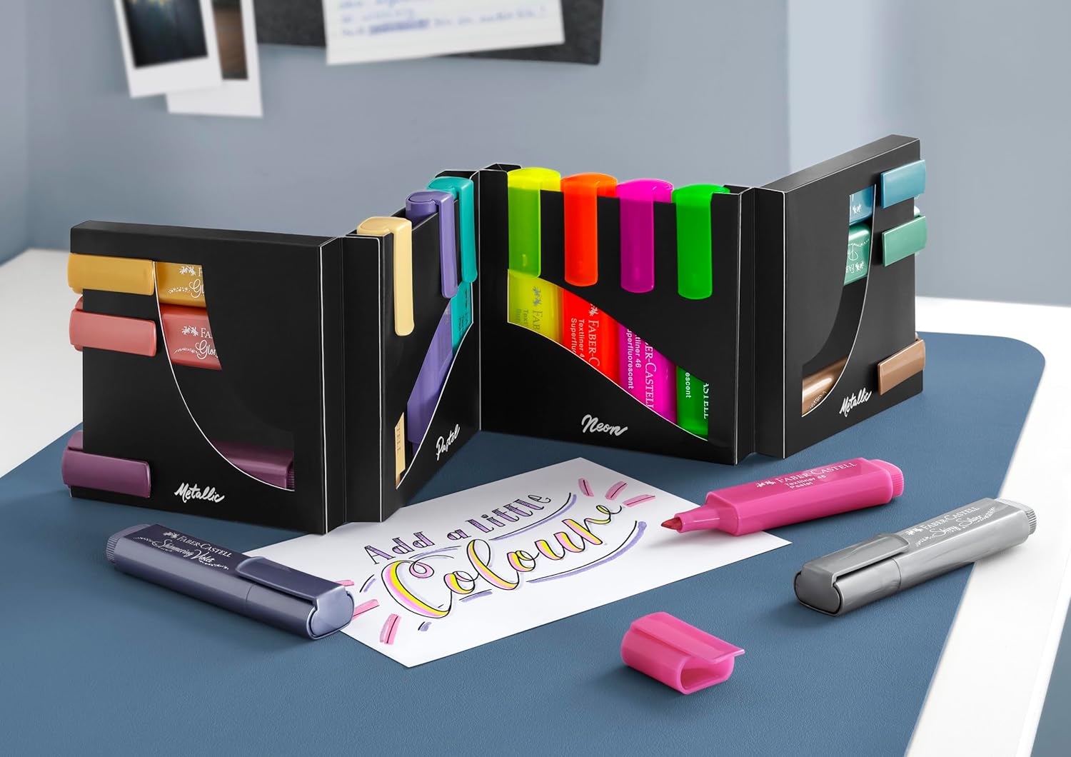 Faber-Castell Highlighter Textliner 46 Deskset of 16