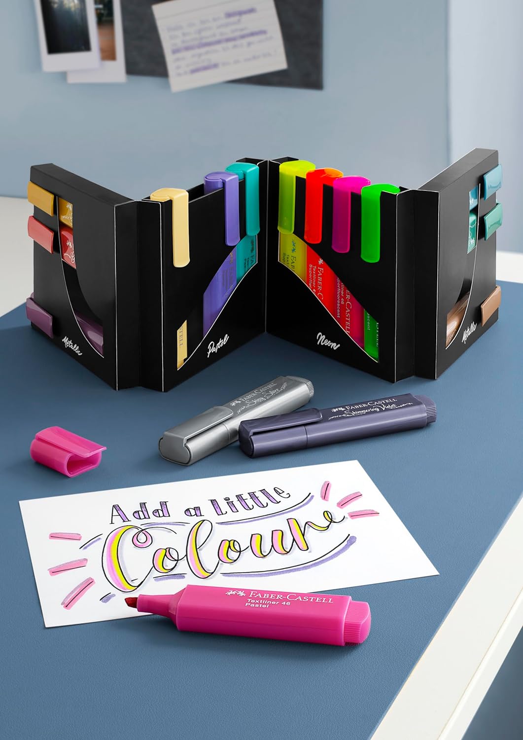 Faber-Castell Highlighter Textliner 46 Deskset of 16