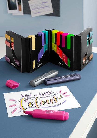 Faber-Castell Highlighter Textliner 46 Deskset of 16