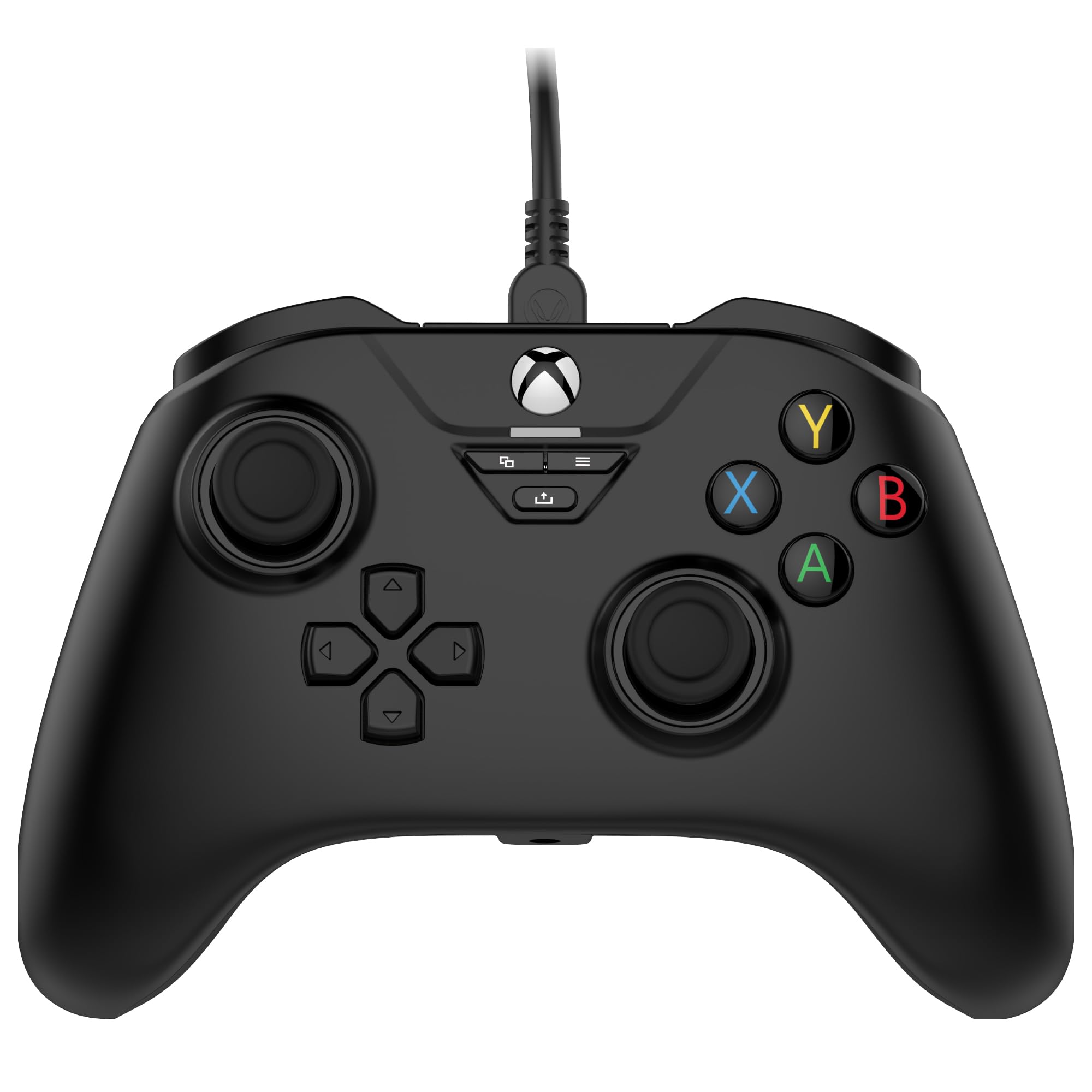 Snakebyte GAMEPAD BASE X - black - Officially licensed, wired Xbox Series X|S & PC Controller | Hall Effect sensors for precision & durability | 3m cable length | Audio connector