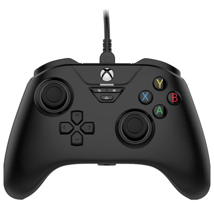 Snakebyte GAMEPAD BASE X - black - Officially licensed, wired Xbox Series X|S & PC Controller | Hall Effect sensors for precision & durability | 3m cable length | Audio connector