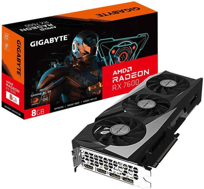 Gigabyte Radeon RX 7600 Gaming OC (8GB GDDR6/PCI Express 4.0/MHz/MHz