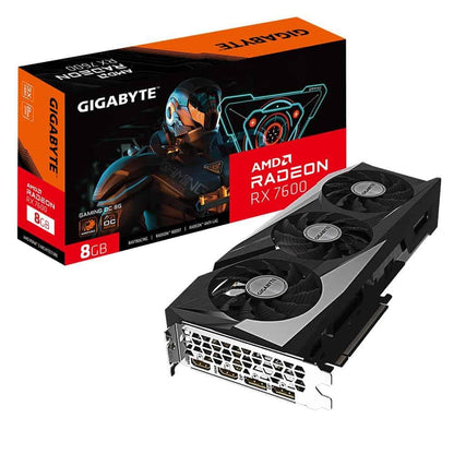 Gigabyte Radeon RX 7600 Gaming OC (8GB GDDR6/PCI Express 4.0/MHz/MHz