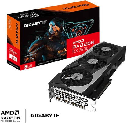 Gigabyte Radeon RX 7600 Gaming OC (8GB GDDR6/PCI Express 4.0/MHz/MHz
