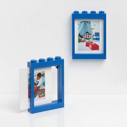 Lego Picture Frame - Blue