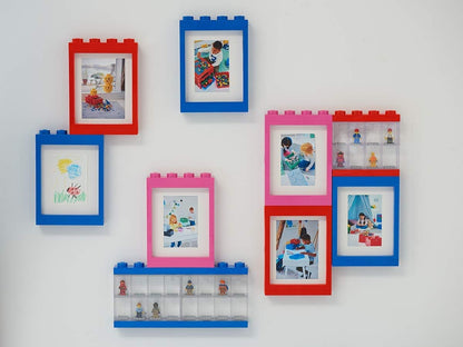 Lego Picture Frame - Blue
