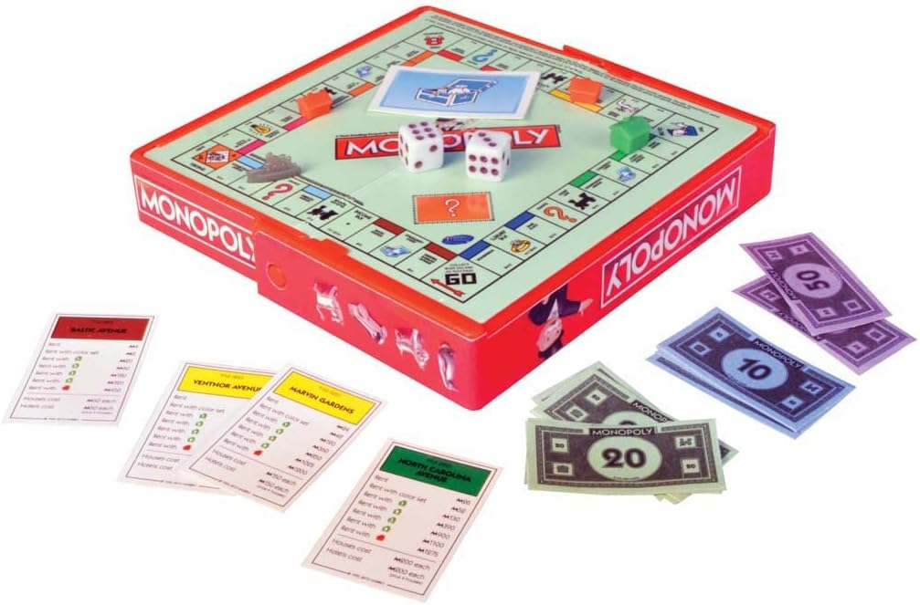Super Impulse 361224 Worlds Smallest Monopoly Board Game in the World as Mini Version, from 8 Years