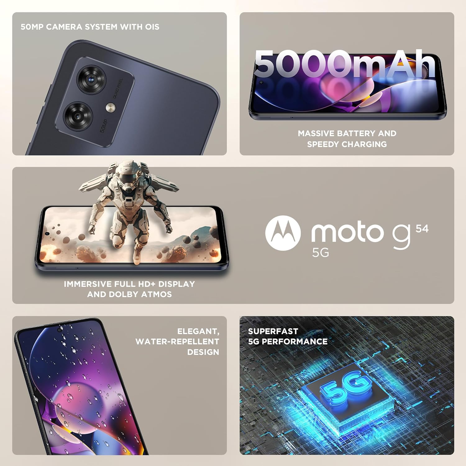 Moto G54 12/256 Midnight Blue