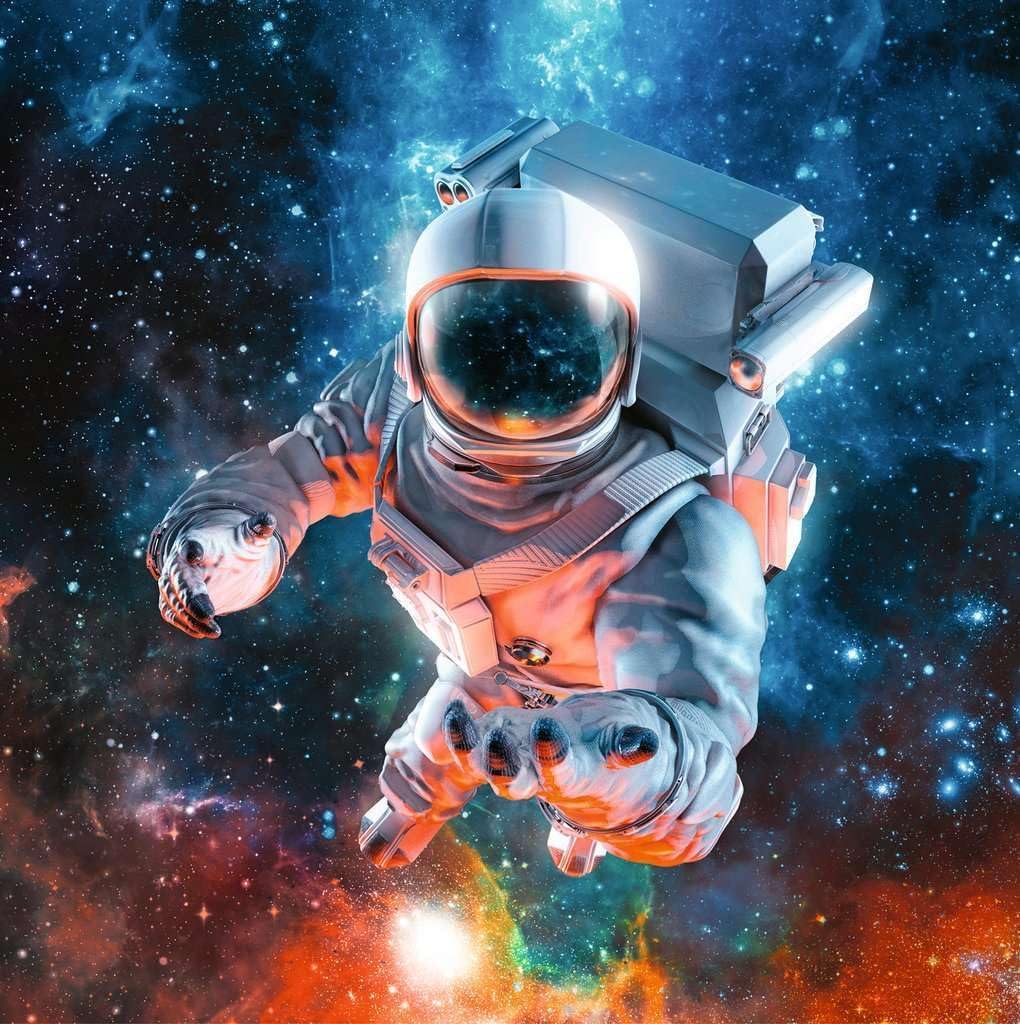 Ravensburger 12000860 Outer Space Jigsaw Puzzles for Kids Age 5 Years Up-3x 49 Pieces, Multicolour, One Size