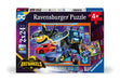 Ravensburger 12001054 Batman Batwheels Jigsaw Puzzles for Kids Age 3 Years Up-2x 24 Pieces-Educational Toddler Toys and Games, Multicolour, One Size
