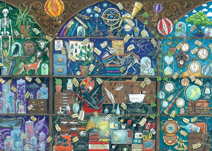 Ravensburger Puzzle 17597 - Das Kuriositätenkabinett - 1000 Teile Puzzle für Erwachsene ab 14 Jahren