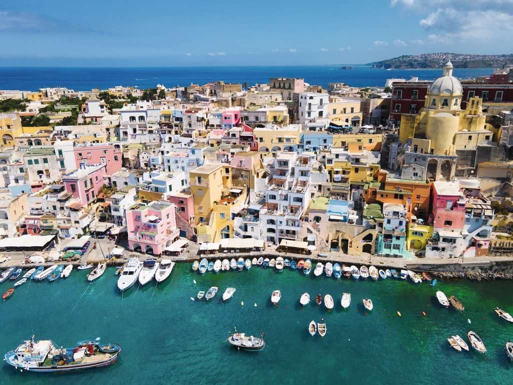 Ravensburger Puzzle 17599 - Ausblick auf Procida - 1500 Teile Puzzle für Erwachsene ab 14 Jahren