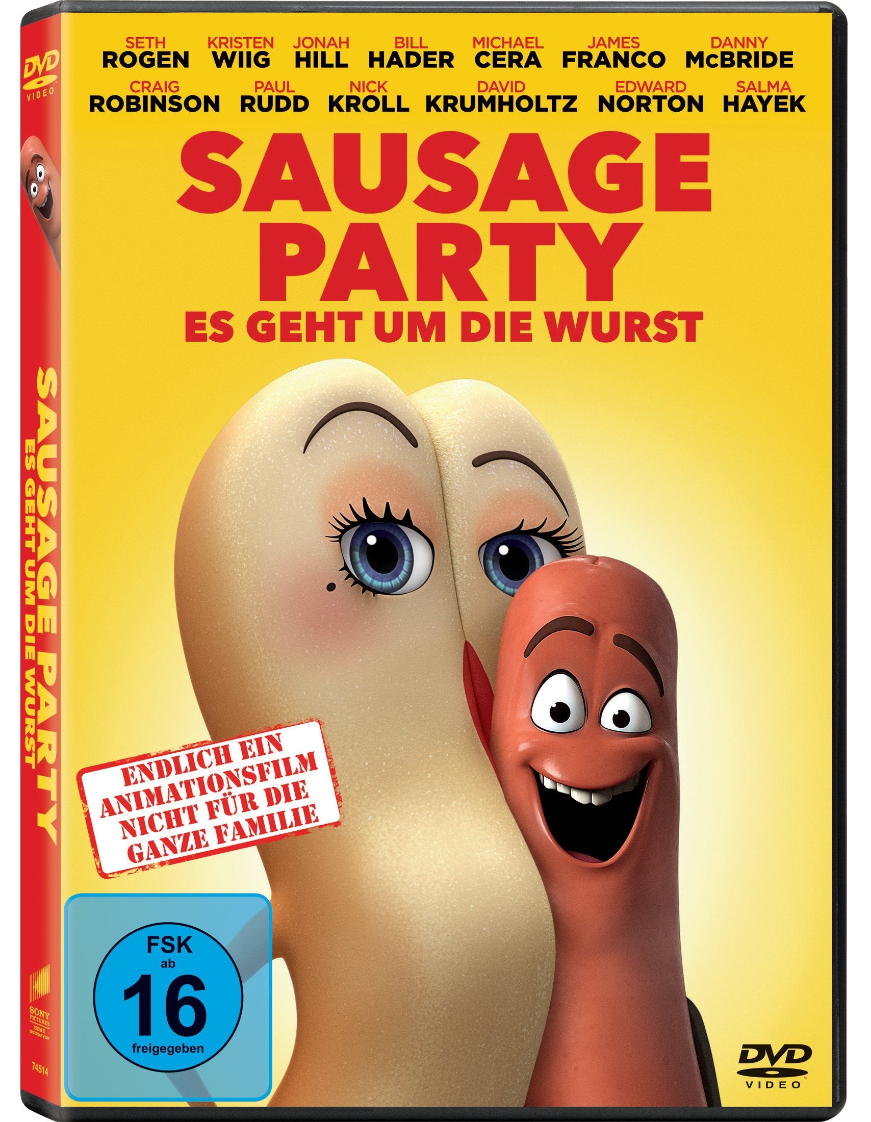 Sausage Party - Es geht um die Wurst (DVD