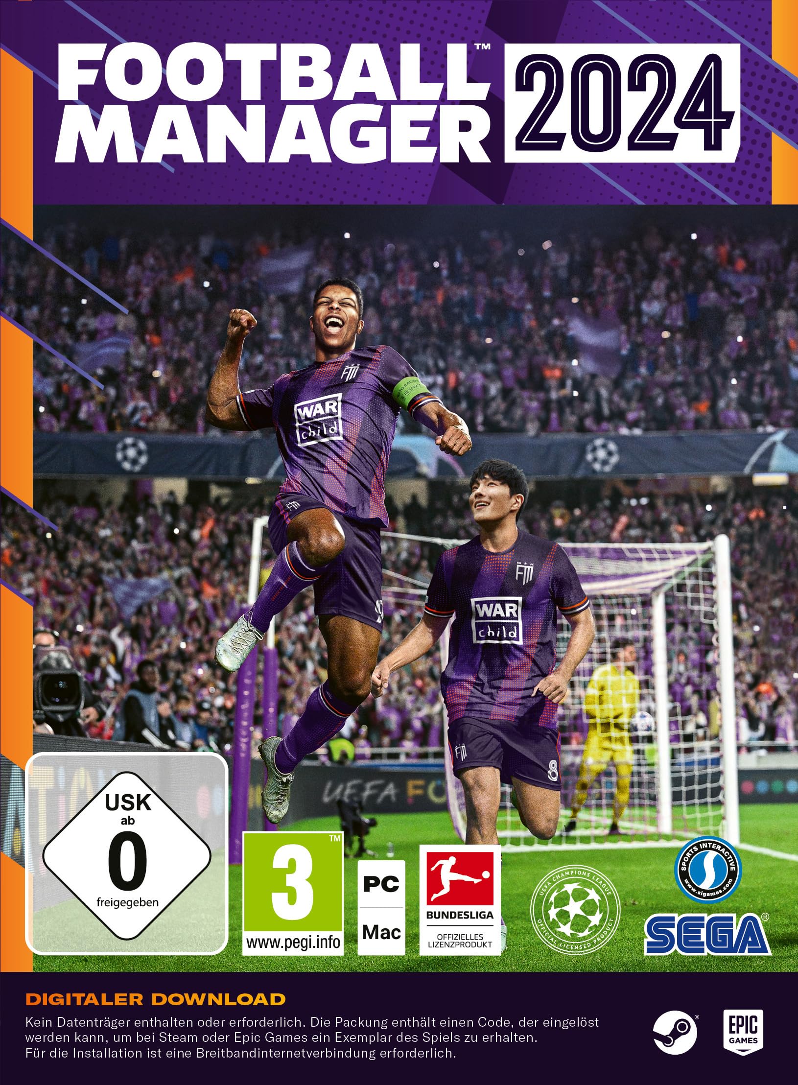 Football Manager 2024 (Code in a Box) (PC) PC Standard