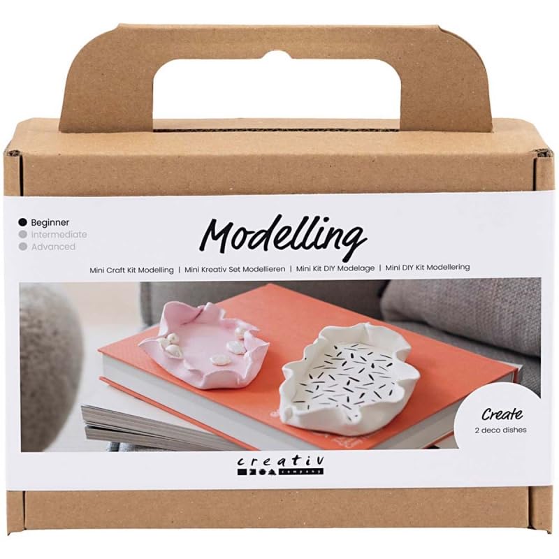 Modelleerset – zelfhardende klei – vacuümzakken – 2 stuks