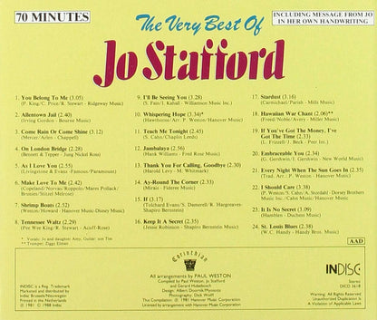 Jo Stafford - Very Best Of