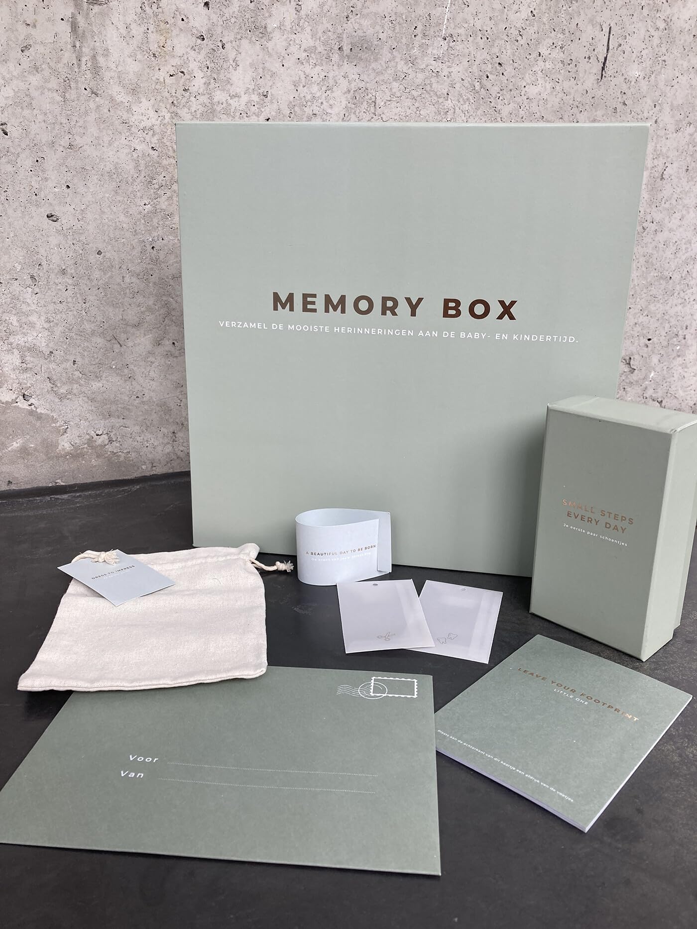 Memory Box: Verzamel de mooiste herinneringen aan de baby- en kindertijd