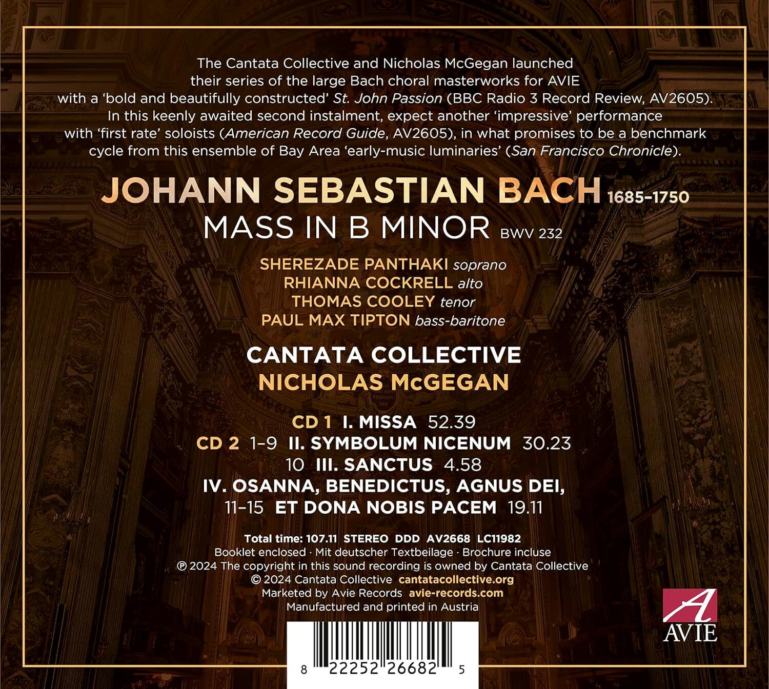 Bach: Mass in B Minor