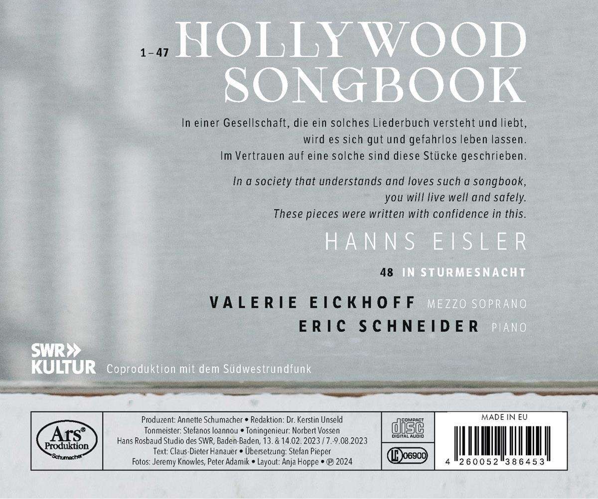 Hanns Eisler: Hollywood Songbook