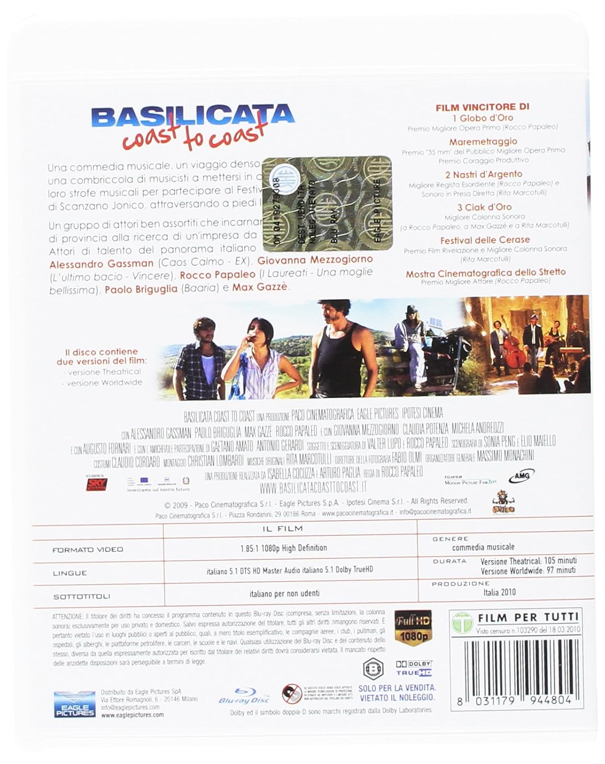Basilicata to Coast
