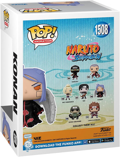 Funko POP! Animation: Naruto - Konan - Collectable Vinyl Figure - Gift Idea - Official Merchandise - Toys for Kids & Adults - Anime Fans - Model Figure for Collectors and Display