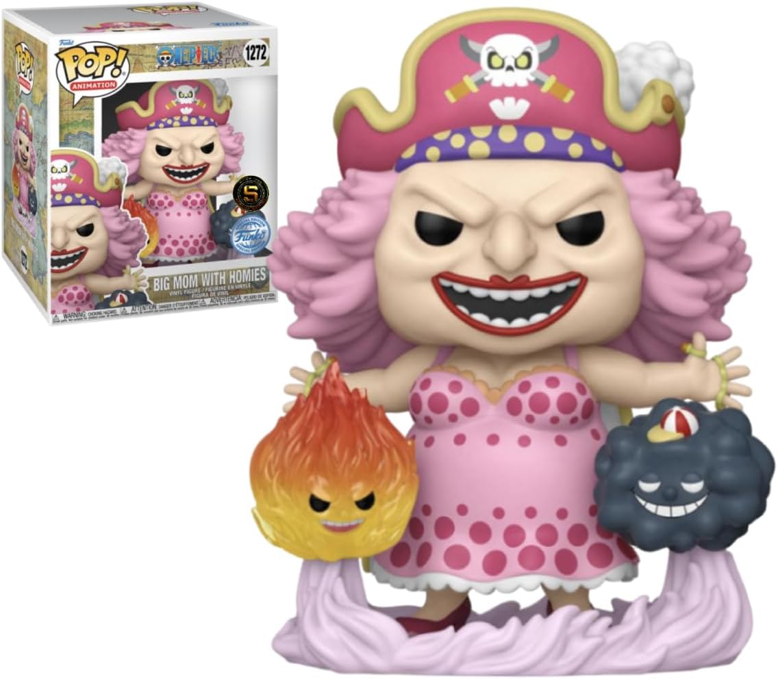 Funko Pop! Super: One Piece - Big Mom w/Homies Galactic Toys Exclusive