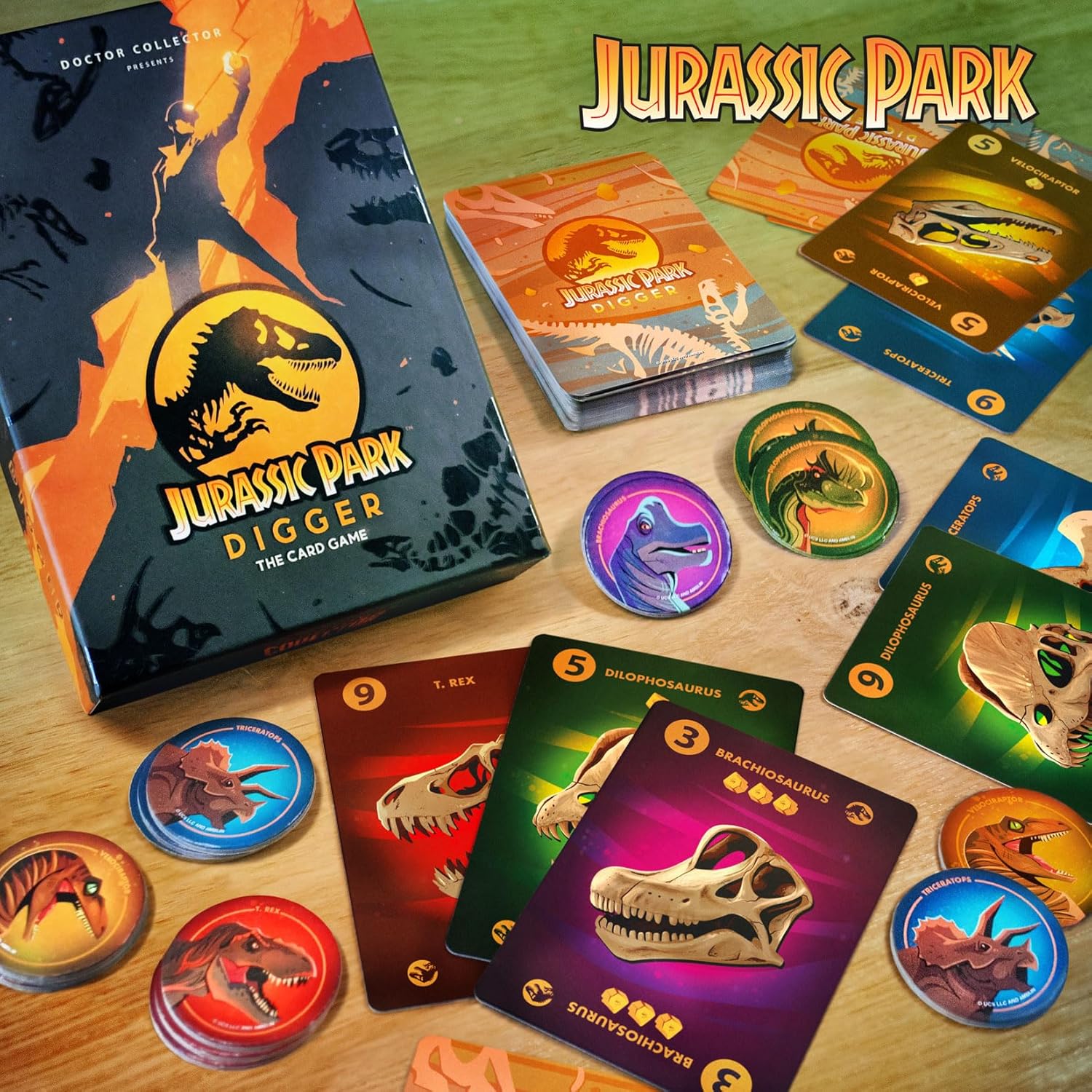 Doctor Collector Jurassic Park 'Digger': The Card Game