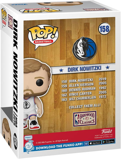 Funko POP! NBA: Legends - Dirk Nowitzki - (2019) - NBA Legends - Collectable Vinyl Figure - Gift Idea - Official Merchandise - Toys for Kids & Adults - Sports Fans - Model Figure for Collectors