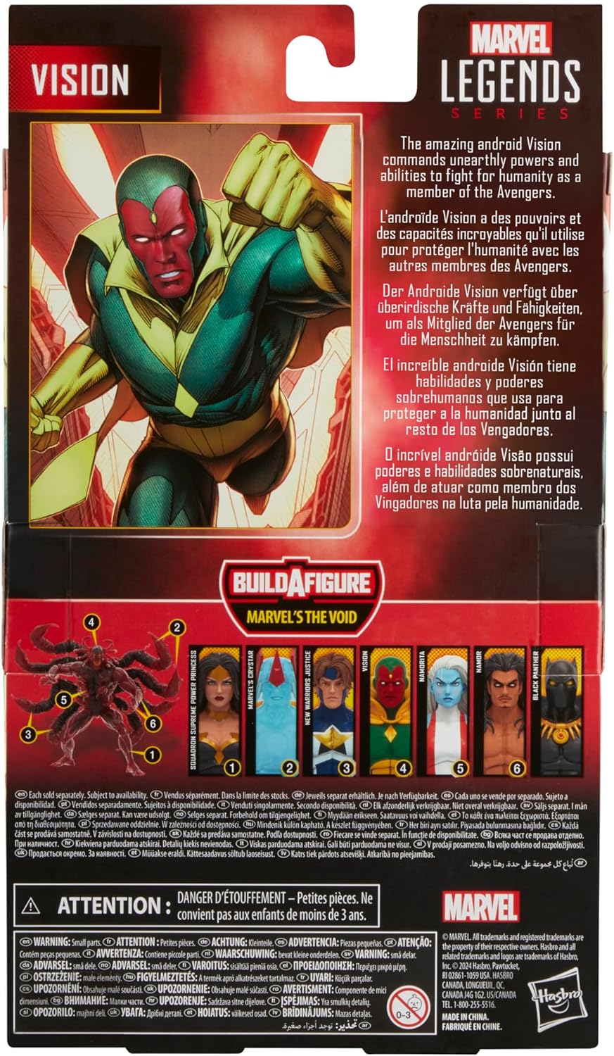 Marvel Legends Series Vision Comics Action Figure
