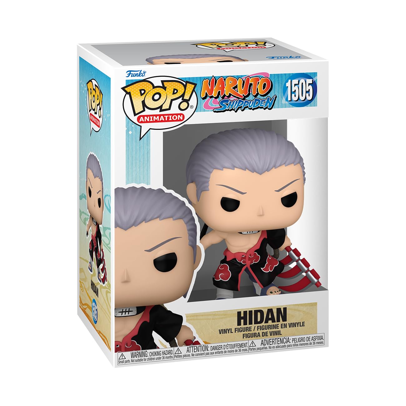 Funko POP! Animation: Naruto - Hidan - 1/6 Odds for Rare Chase Variant - Collectable Vinyl Figure - Gift Idea - Official Merchandise - Toys for Kids & Adults - Anime Fans