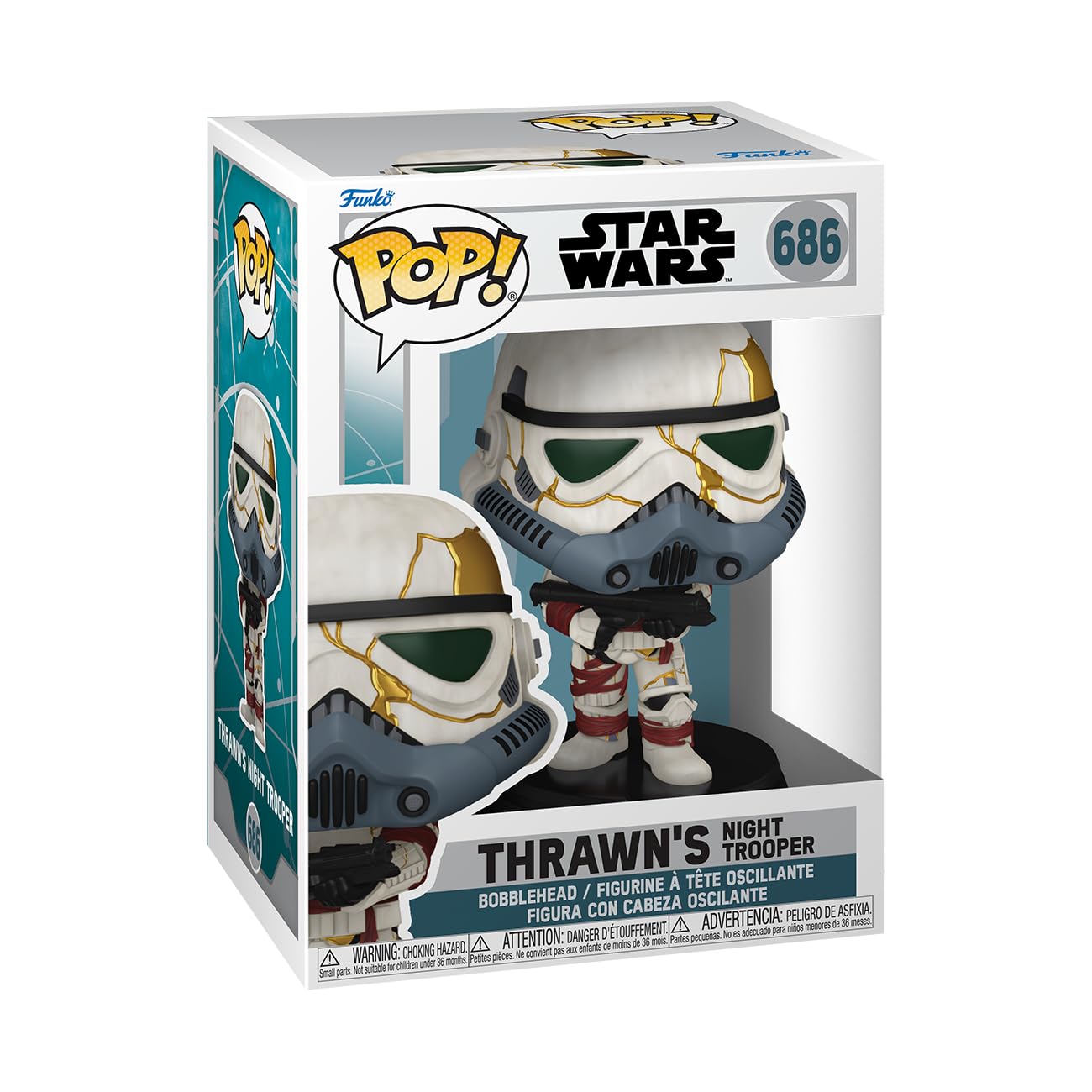 Funko Pop! Star Wars: Ahsoka - Thrawn’s Night Trooper (Left