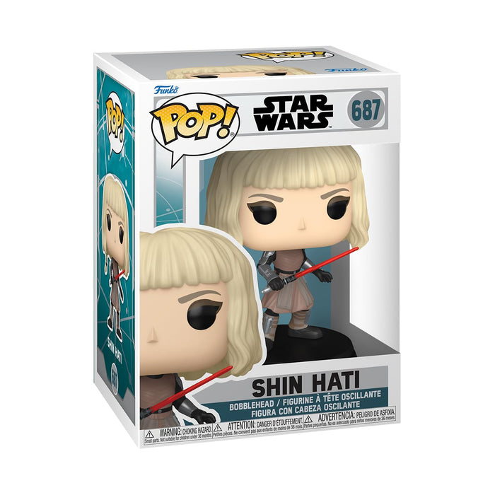 Funko POP! Vinyl: Star Wars Ahsoka - Shin Hati - Collectable Vinyl Figure - Gift Idea - Official Merchandise - Toys for Kids & Adults - TV Fans - Model Figure for Collectors and Display