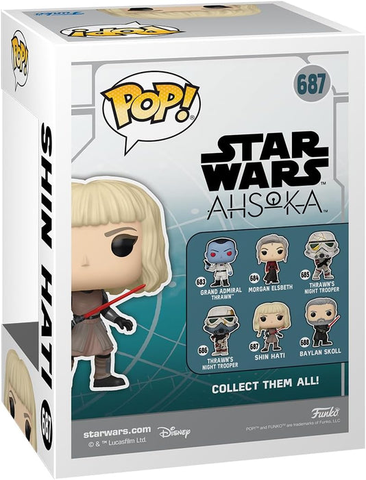 Funko POP! Vinyl: Star Wars Ahsoka - Shin Hati - Collectable Vinyl Figure - Gift Idea - Official Merchandise - Toys for Kids & Adults - TV Fans - Model Figure for Collectors and Display