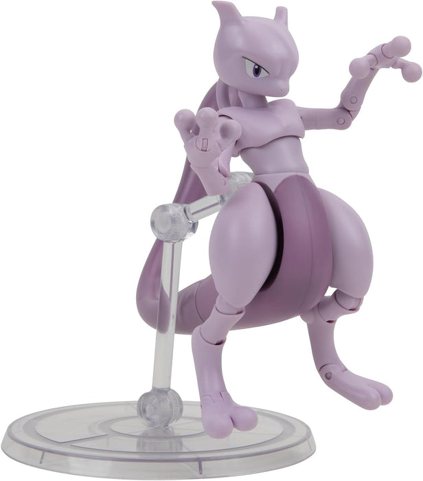 Pokémon PKW2417 Super-Articulated 6-inch Mewtwo-Authentic Details Series, Select Figure
