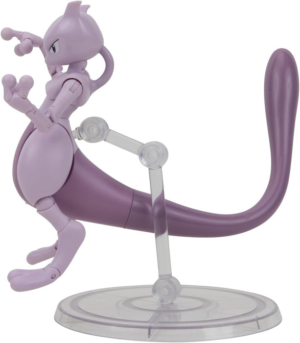 Pokémon PKW2417 Super-Articulated 6-inch Mewtwo-Authentic Details Series, Select Figure